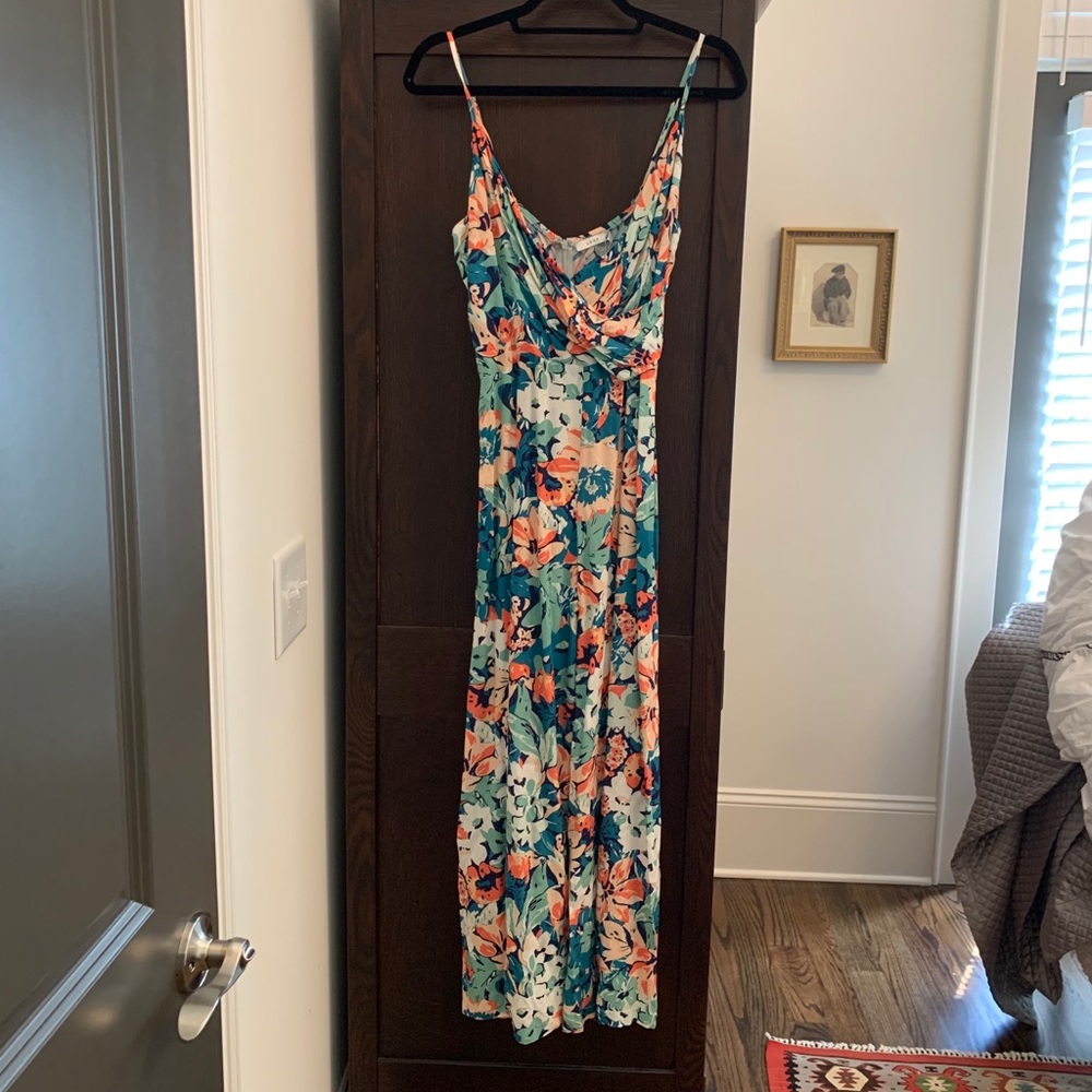 NWT LUSH Floral Printed Jumpsuit